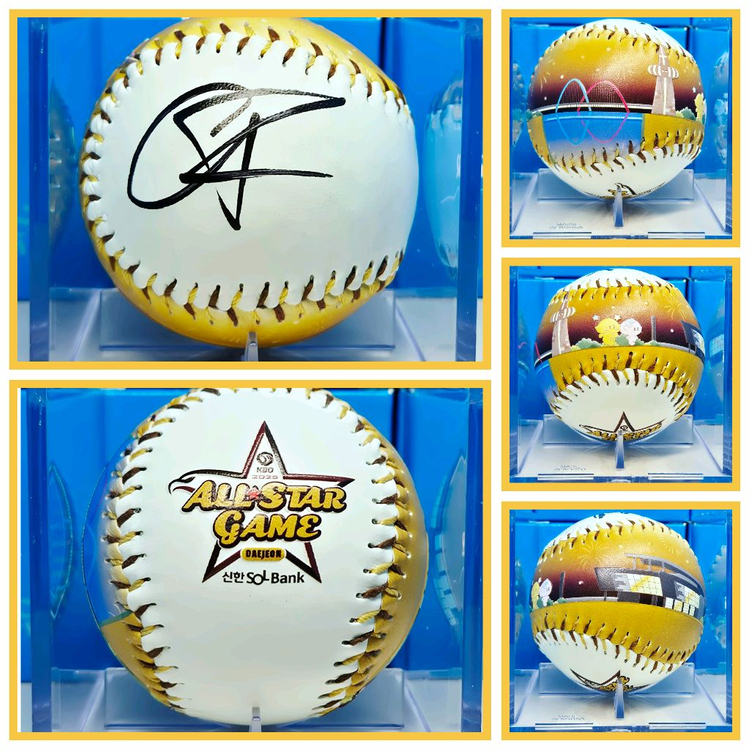 (전) 한화이글스 용병 코디 폰세 친필싸인볼 이미지