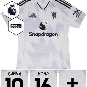 맨유 2526 어웨이 유니폼입니다 새상품이고 모든 사이즈 마킹 가능합니다