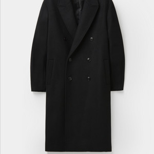 쿠어 coor mtr 오버핏 더블 롱코트 이미지