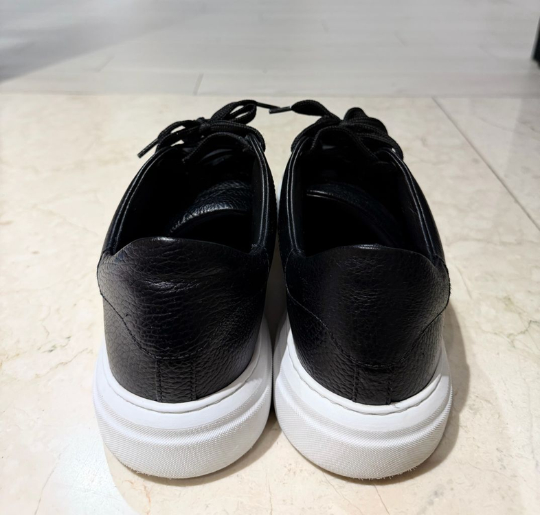 필립플레인 레더 스니커즈 41사이즈--4