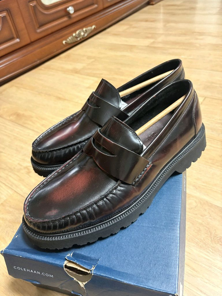 콜한 남성구두 페니로퍼(8.5W 운동화기준 275)새제품 이미지