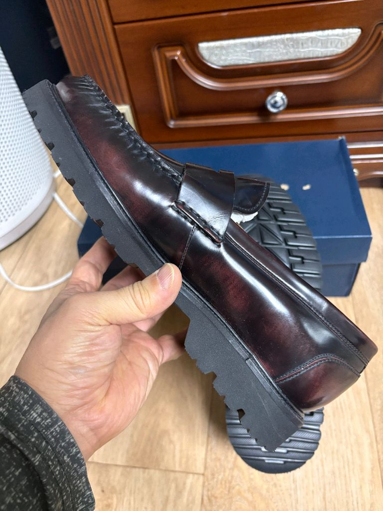 콜한 남성구두 페니로퍼(8.5W 운동화기준 275)새제품 이미지