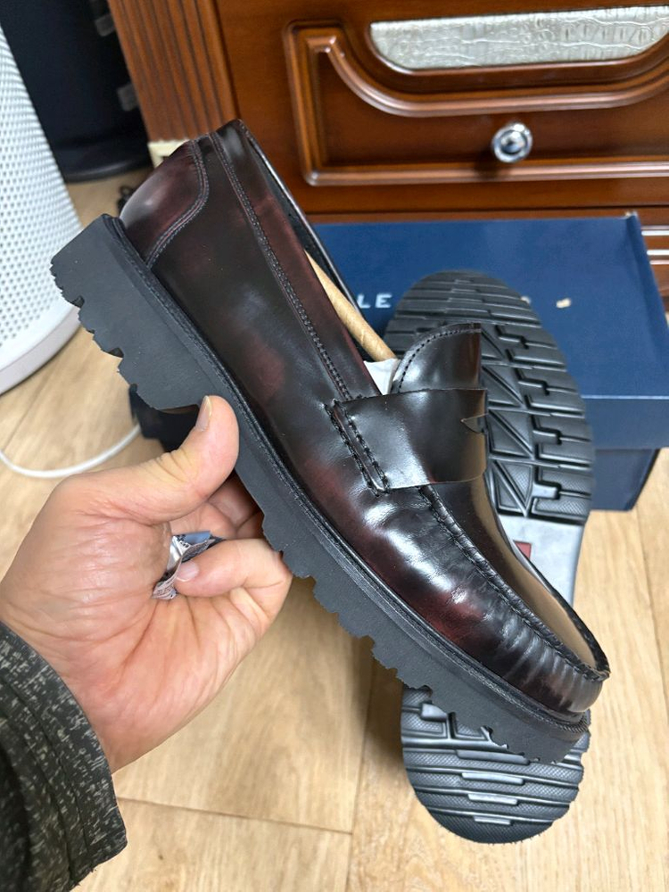 콜한 남성구두 페니로퍼(8.5W 운동화기준 275)새제품 이미지