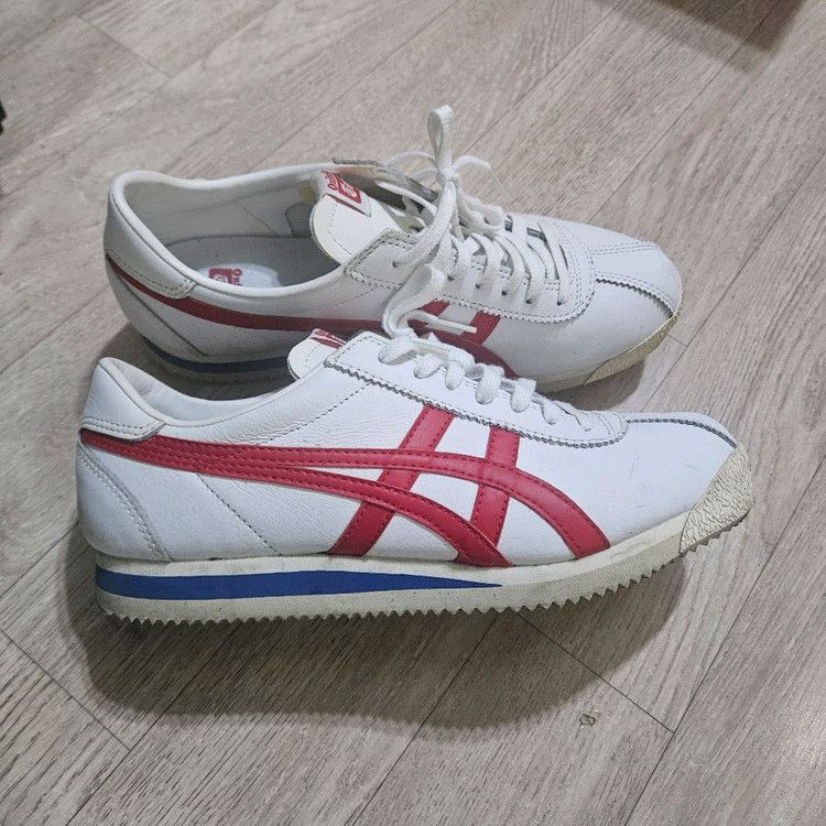 오니츠카타이거 코르세어 레더 흰빨파 265--3