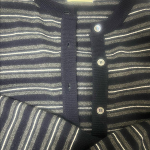 스트라이프 니트 가디건 이미지