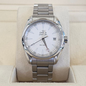 오메가 아쿠아테라 흰판 쿼츠