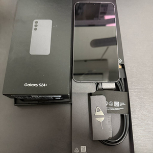 삼성 갤럭시 s24+ 256gb 오닉스 블랙 풀박스