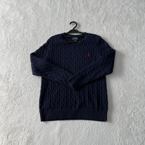 폴로 보이즈 꽈배기 니트 XL 여성 이미지