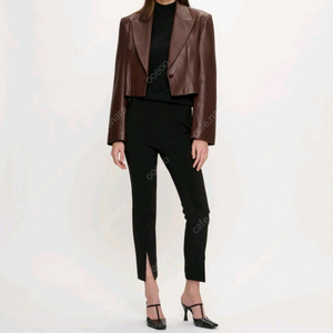 레디투웨어 Package front slit legging trouser