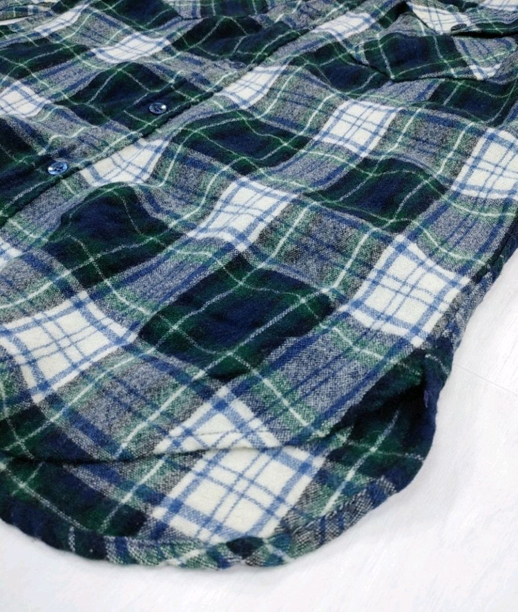 70년대 울리치 체크셔츠 S--5