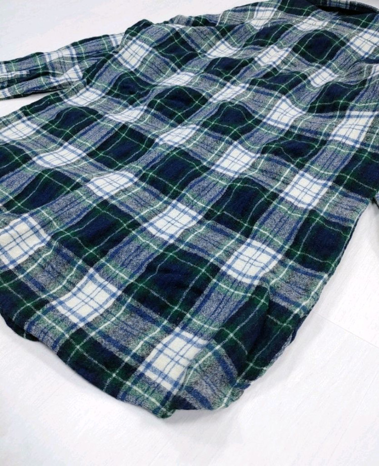 70년대 울리치 체크셔츠 S--7