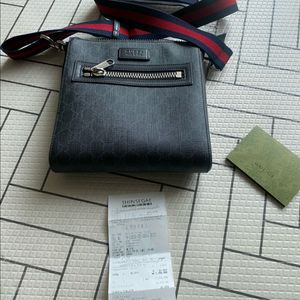 구찌 GG 패턴 크로스백