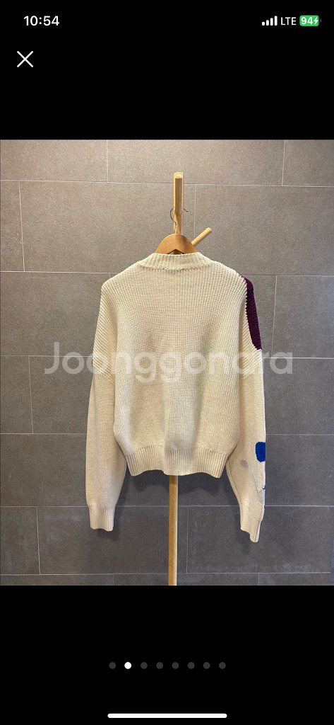 [새상품] 앤아더스토리즈 패턴 울50 니트 (L)--5