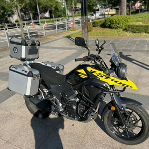 스즈키 브이스트롬250 18년식 짧은키로수 팝니다