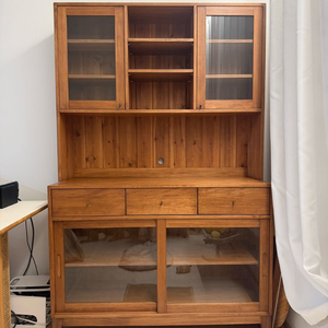 로제퍼니처 원목 그릇장 장식장