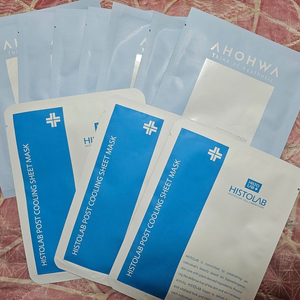 아오와 히스토랩 쿨링 시트마스크 10매