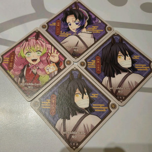 귀멸의 칼날 2026 말띠해 코스터(미츠리, 이구로, 시노부) 이미지