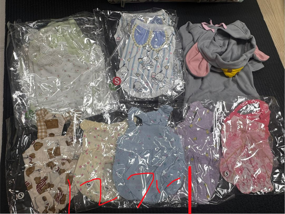 강아지 옷 여러벌 새상품 79벌--5