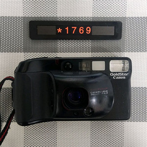 금성캐논 오토보이 3 필름카메라 데이터백