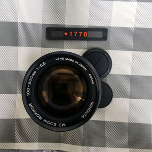 미놀타 마운트 삼성 100-200mm 줌렌즈 이미지