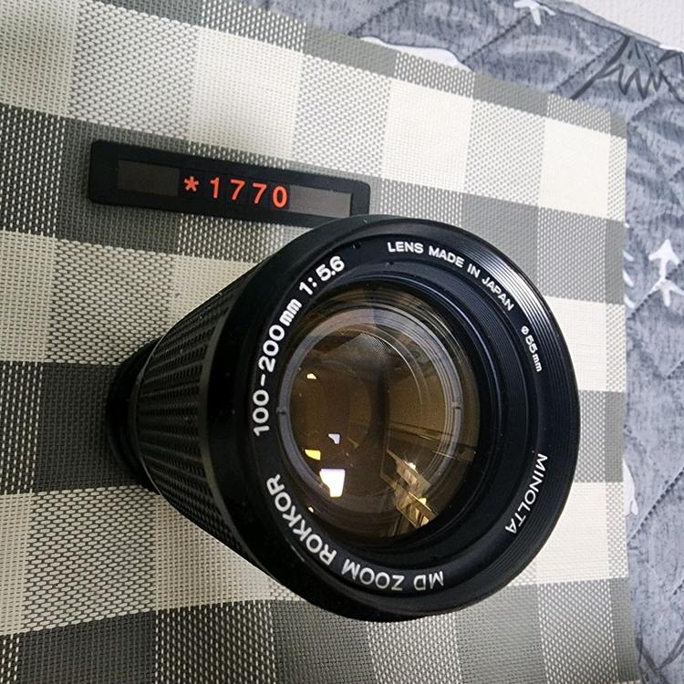 미놀타 마운트 삼성 100-200mm 줌렌즈 이미지