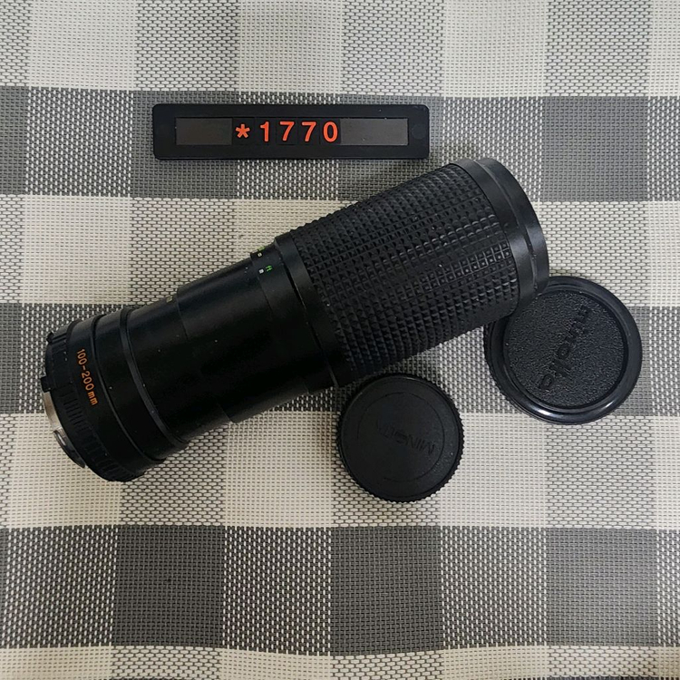 미놀타 마운트 삼성 100-200mm 줌렌즈 이미지