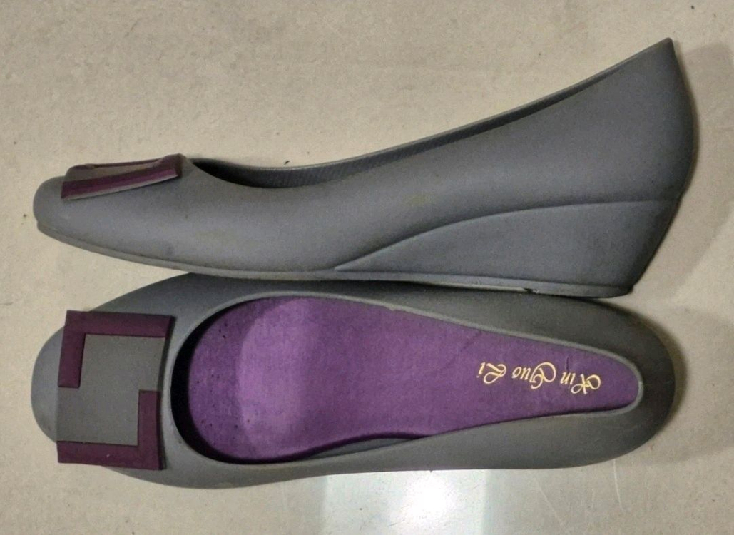 젤리 플랫슈즈 245--2