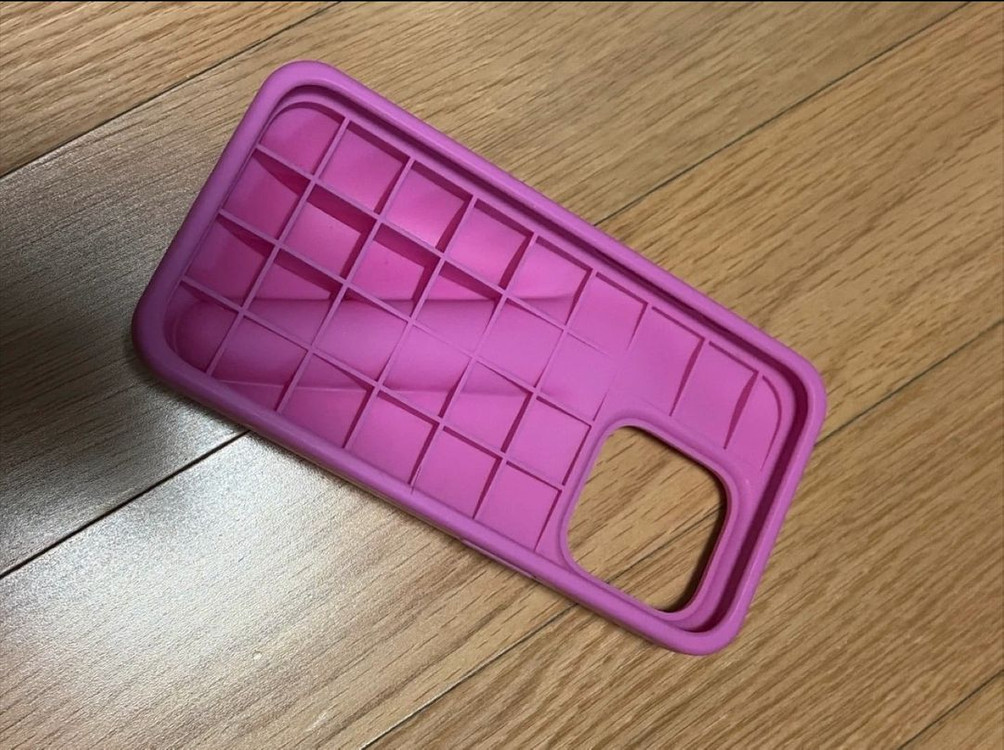 Rhode 립 케이스 iPhone 15 Pro 핑크--2