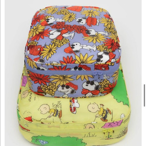 바쿠 스누피 바쿠백X스누피 여행용 파우치 세트