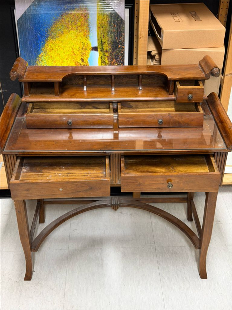 엔틱가구 선반 거실장 장식장 화장대 진열장 이미지