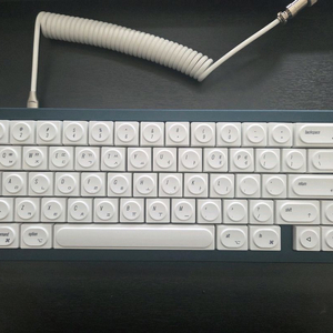 SPM A66b 풀알루미늄 키보드 피콕블루+코일 케이블+오테뮤피치+doys139키캡 이미지