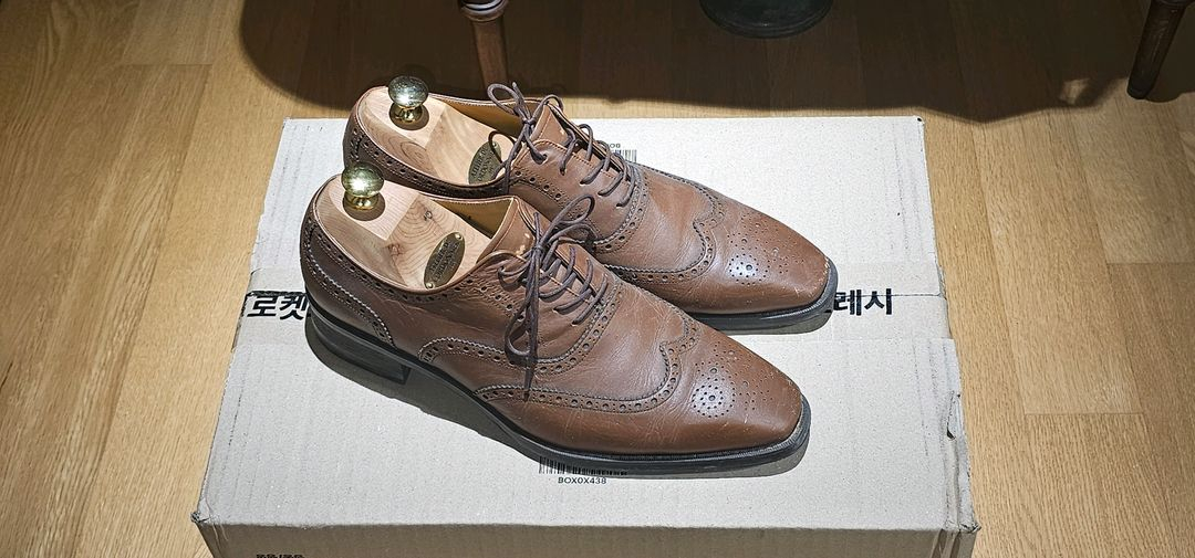 남성 드레스 슈즈 피렌체 아뜰리에 윙팁 285--1