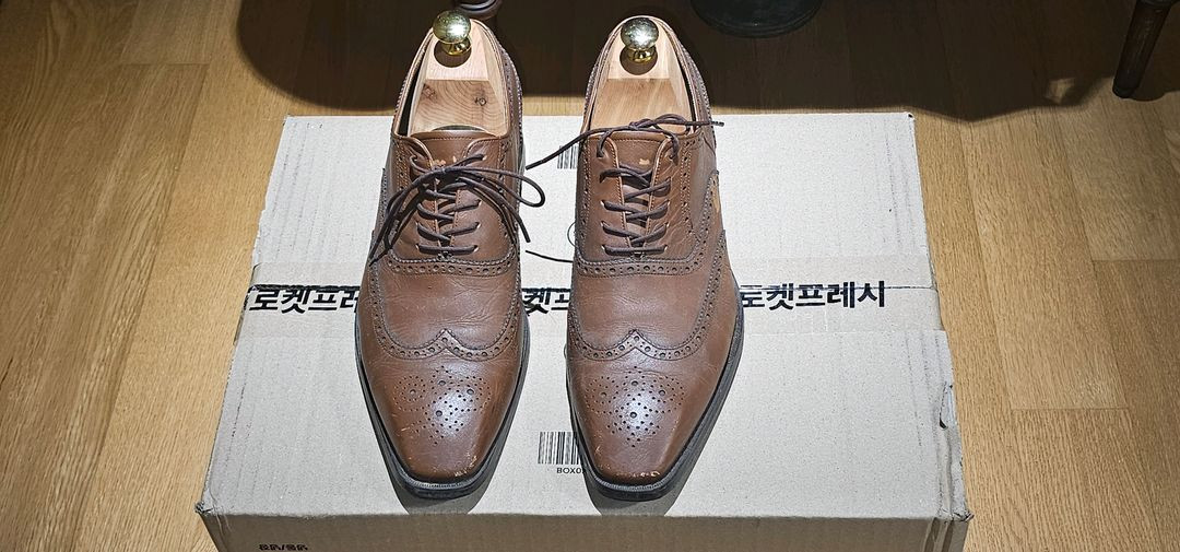 남성 드레스 슈즈 피렌체 아뜰리에 윙팁 285--2