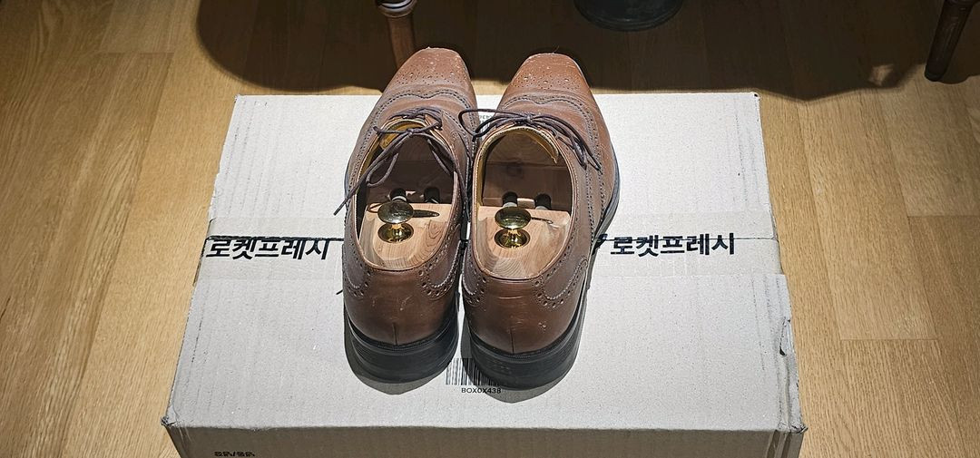 남성 드레스 슈즈 피렌체 아뜰리에 윙팁 285--3