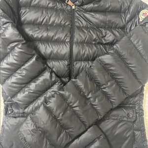 몽클레어 여성패딩 란스 0사이즈 블랙