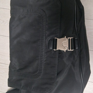 마뗑킴 크로스백 나일론버클백 블랙