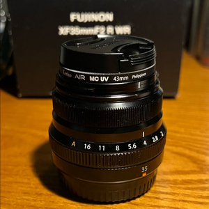 후지필름 XF35mm F2 R WR 렌즈
