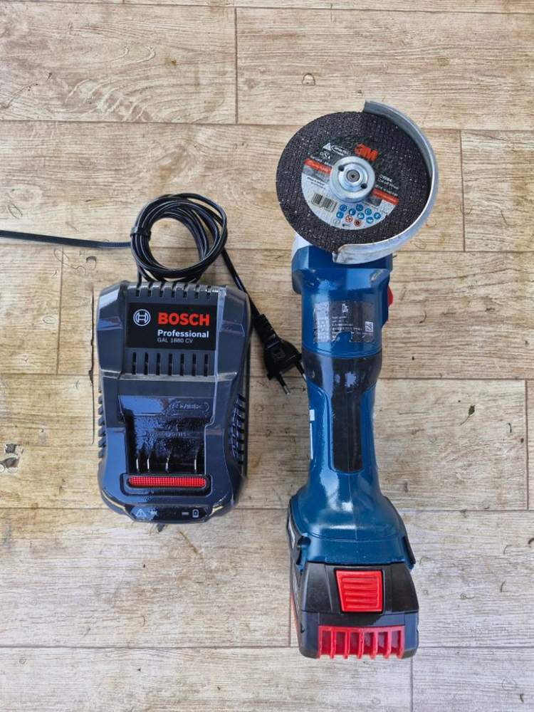 보쉬충전그라인더 GWS 18V-7브러쉬리스모터 2023 이미지