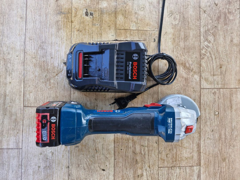 보쉬충전그라인더 GWS 18V-7브러쉬리스모터 2023 이미지