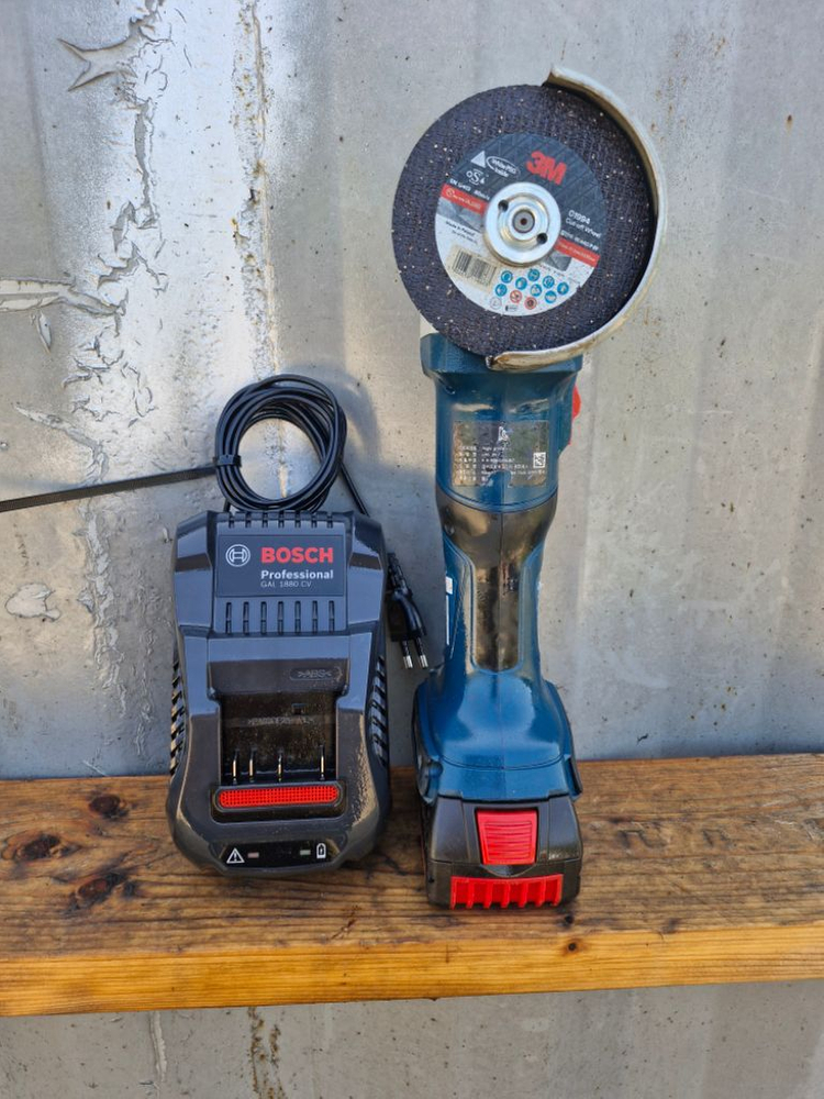 보쉬충전그라인더 GWS 18V-7브러쉬리스모터 2023 이미지