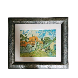 영국작가 고호의 오베르쉬르 -우아즈의거리-오일페인팅51센티