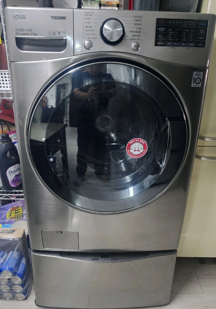 LG 트롬 드럼세탁기 21kg 이미지