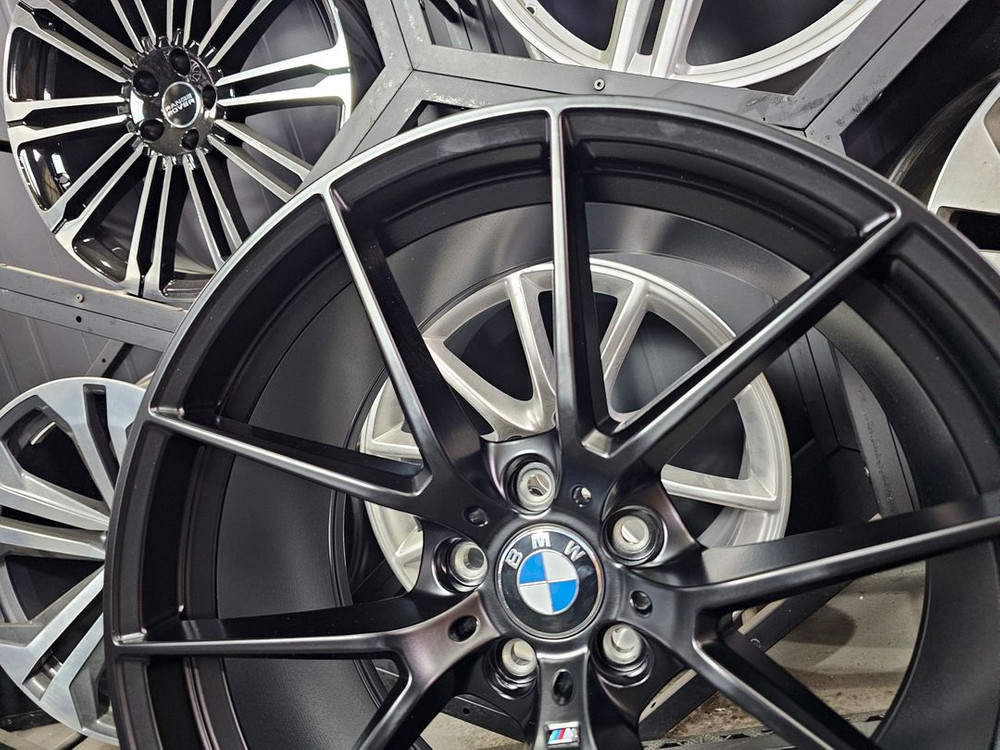 BMW G30 G60 5시리즈 763M 스타일 사틴블랙 20인치 신품휠--3