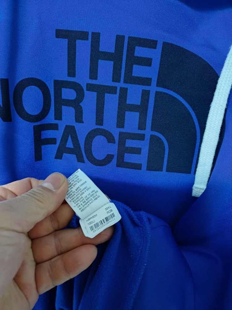 남성 노스페이스 기모 후드티 (새상품급.스판100) 이미지