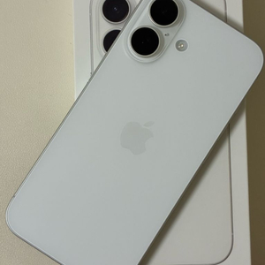 아이폰16 128기가 화이트 풀박스
