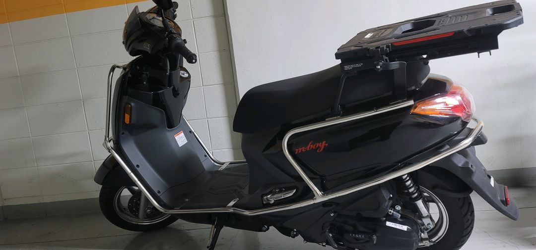 대림 엠보이125 오토바이 새상품급(짐받이시공) 이미지