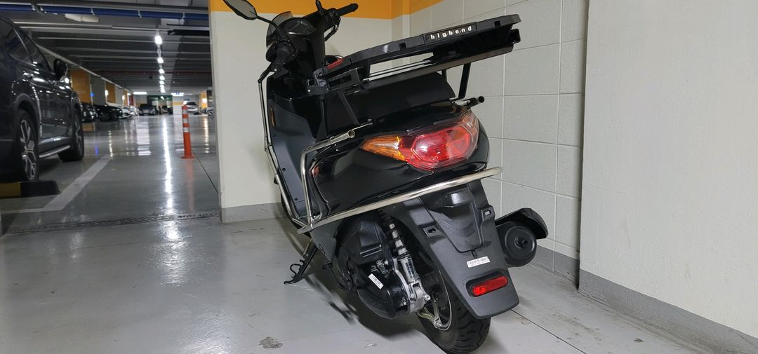 대림 엠보이125 오토바이 새상품급(짐받이시공) 이미지