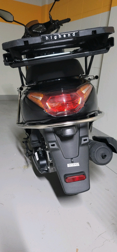 대림 엠보이125 오토바이 새상품급(짐받이시공) 이미지