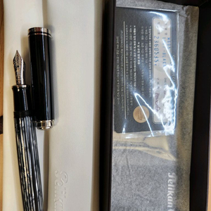 만년필 펠리칸 M605 블랙톨토이즈 EF