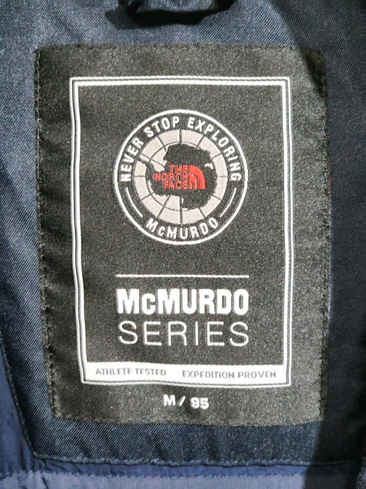 (L) 노스페이스 오리털 패딩점퍼 네이비 맥머도 다운자켓 이미지